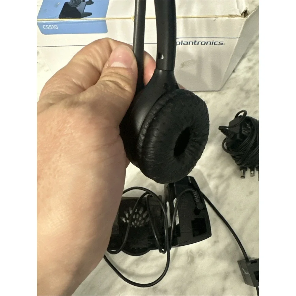 Plantronics CS510 Wireless Headset System w/ Base 84691-01 In‎ Original Box